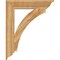 Ekena Millwork Thorton Traditional Rough Sawn Bracket, Western Red Cedar, 6"W x 34"D x 42"H BKT06X34X42THR01RWR - alternate 2